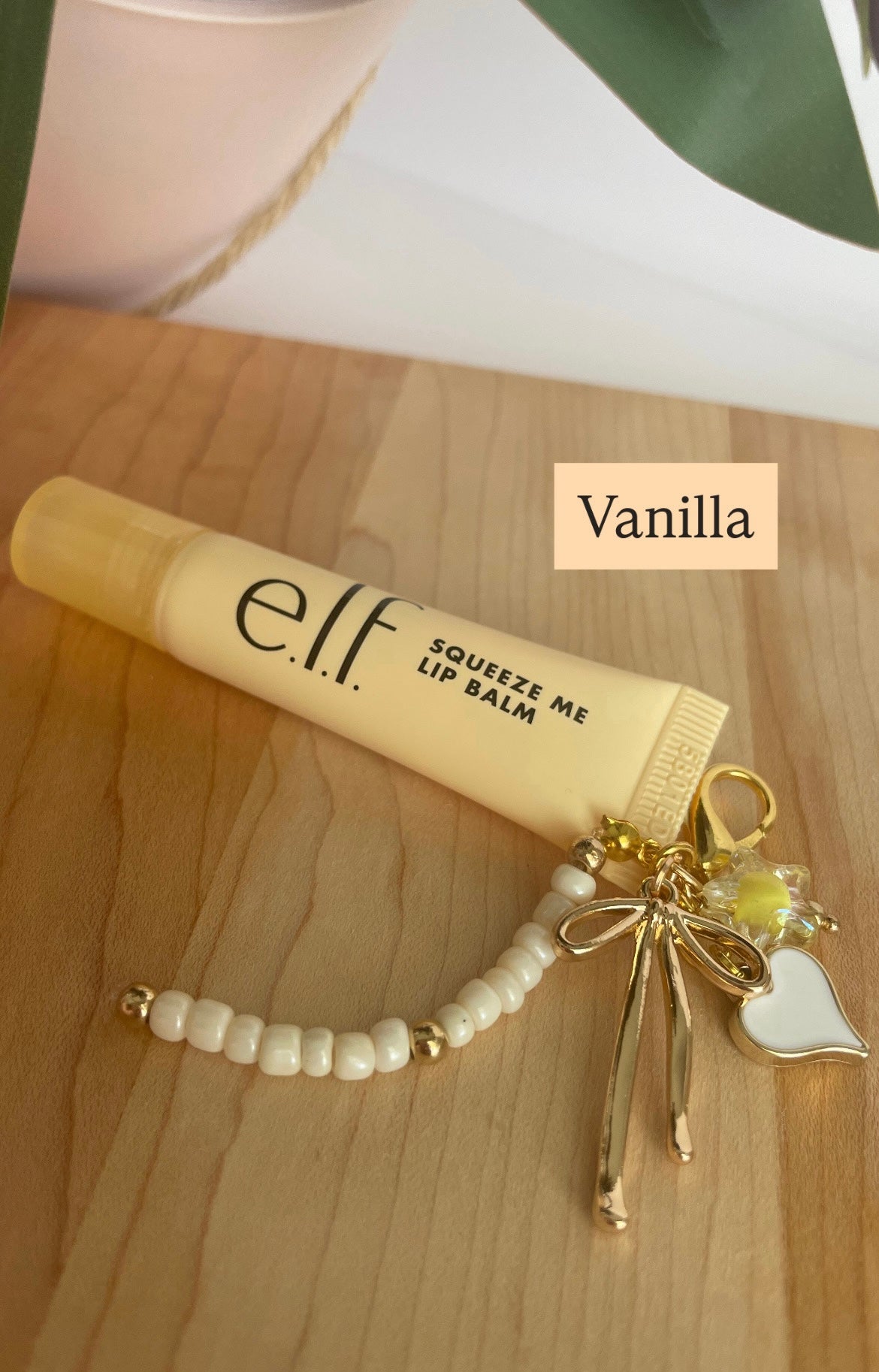 Lip Gloss Charm Keychains