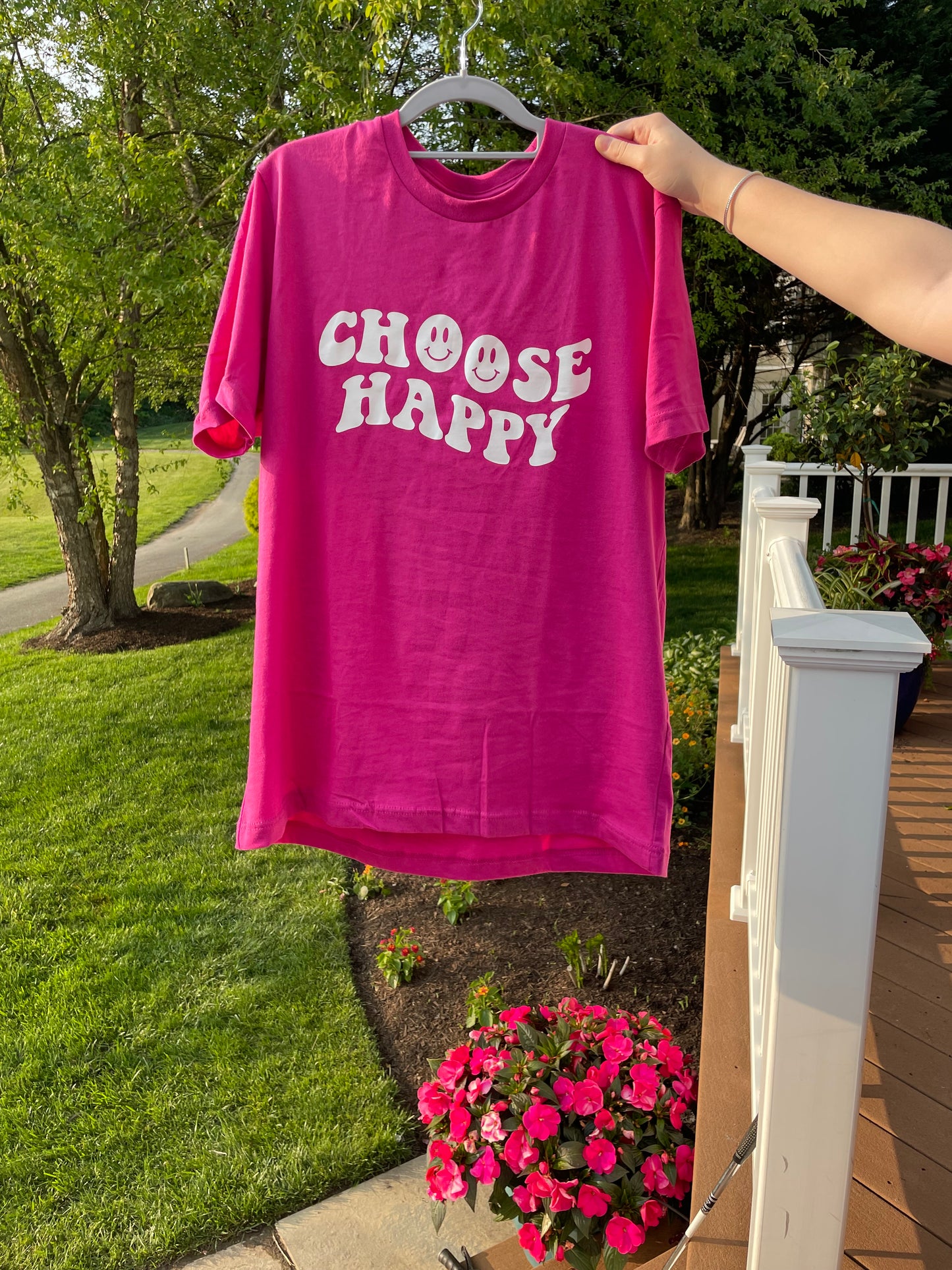 Choose Happy Comfortable Unisex Shirt