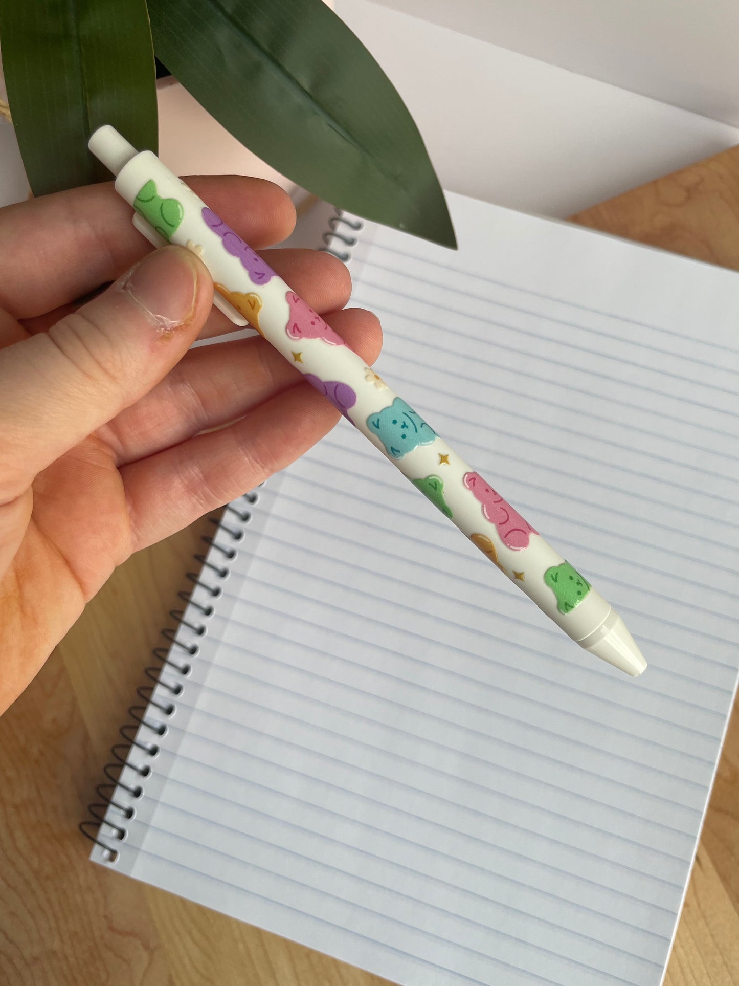 Gummy Bears Black Ballpoint Pen