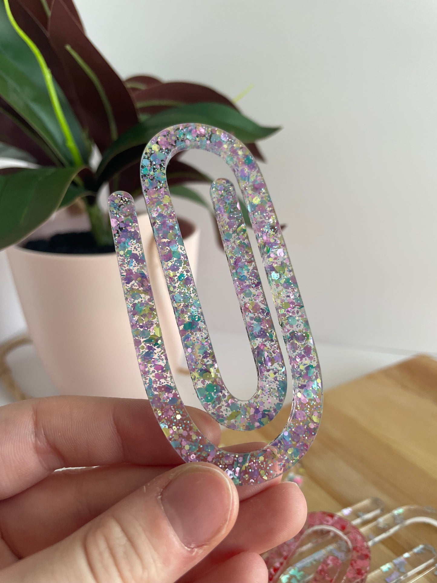 Jumbo Acrylic Paperclips