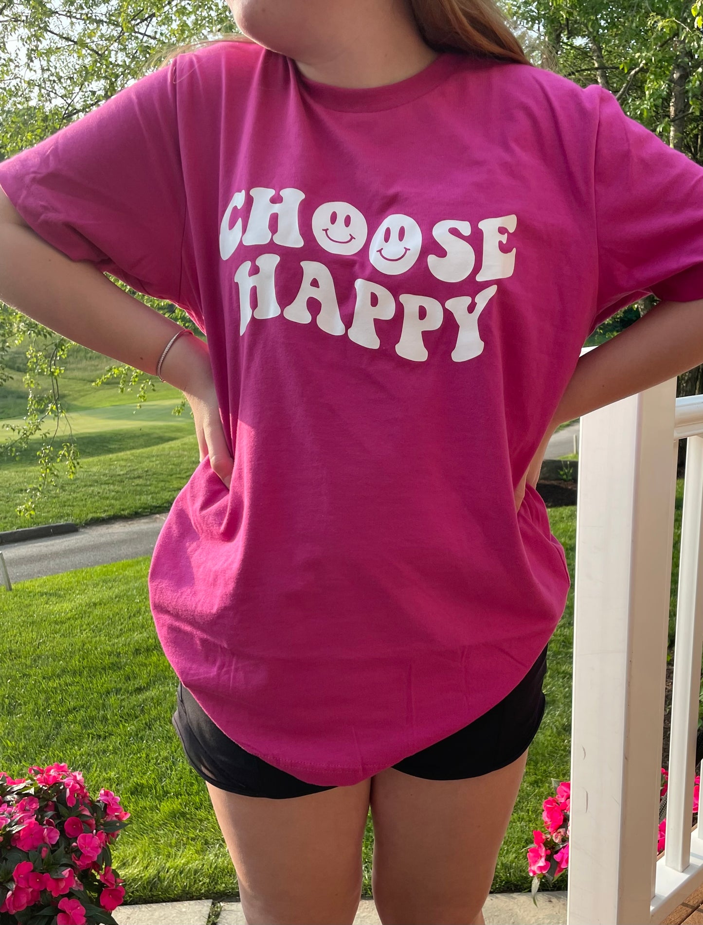 Choose Happy Comfortable Unisex Shirt