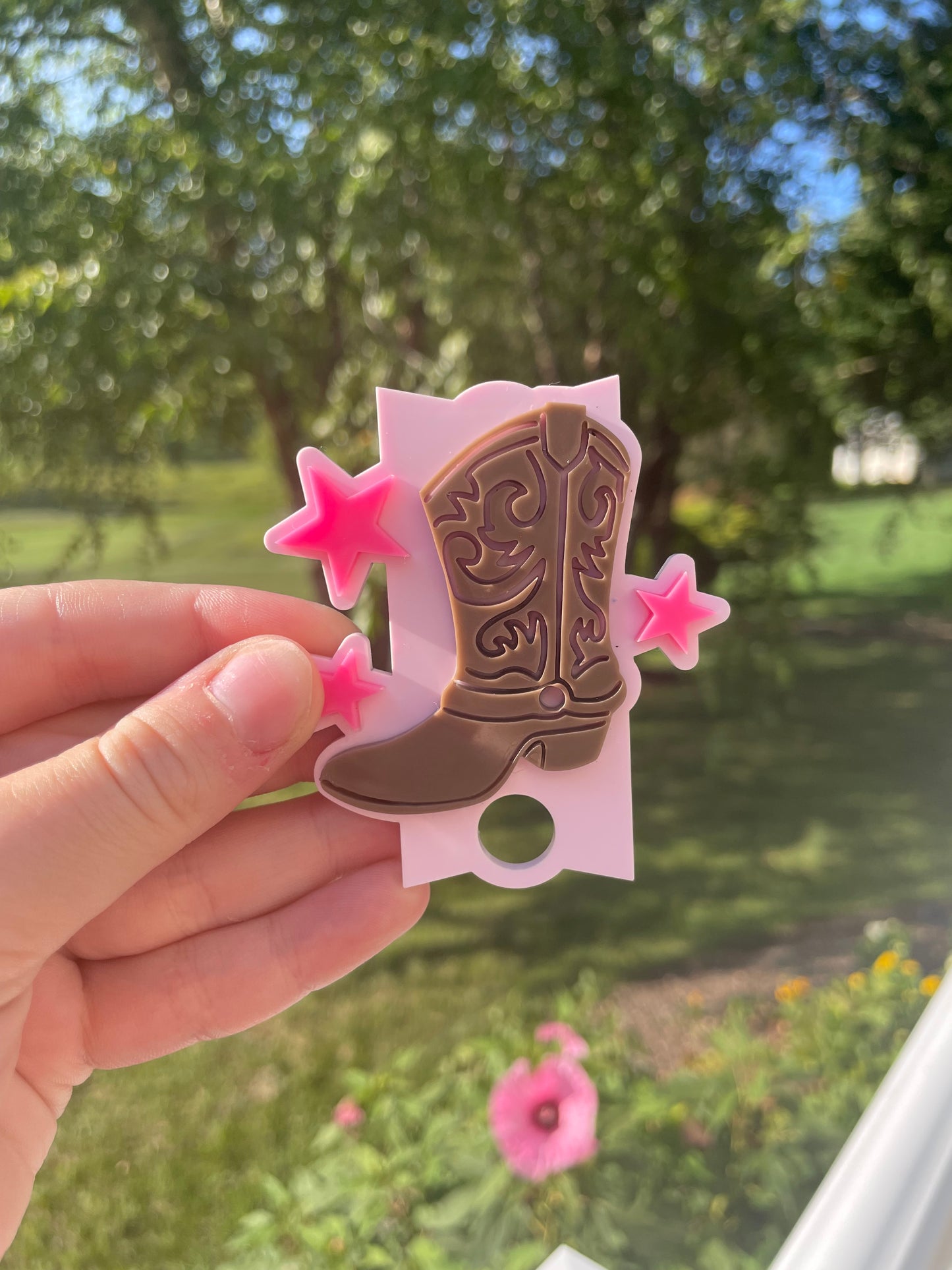 Girly Cowgirl Boot and Stars 30 and 40 ounce Stanley Topper for Waterbottles