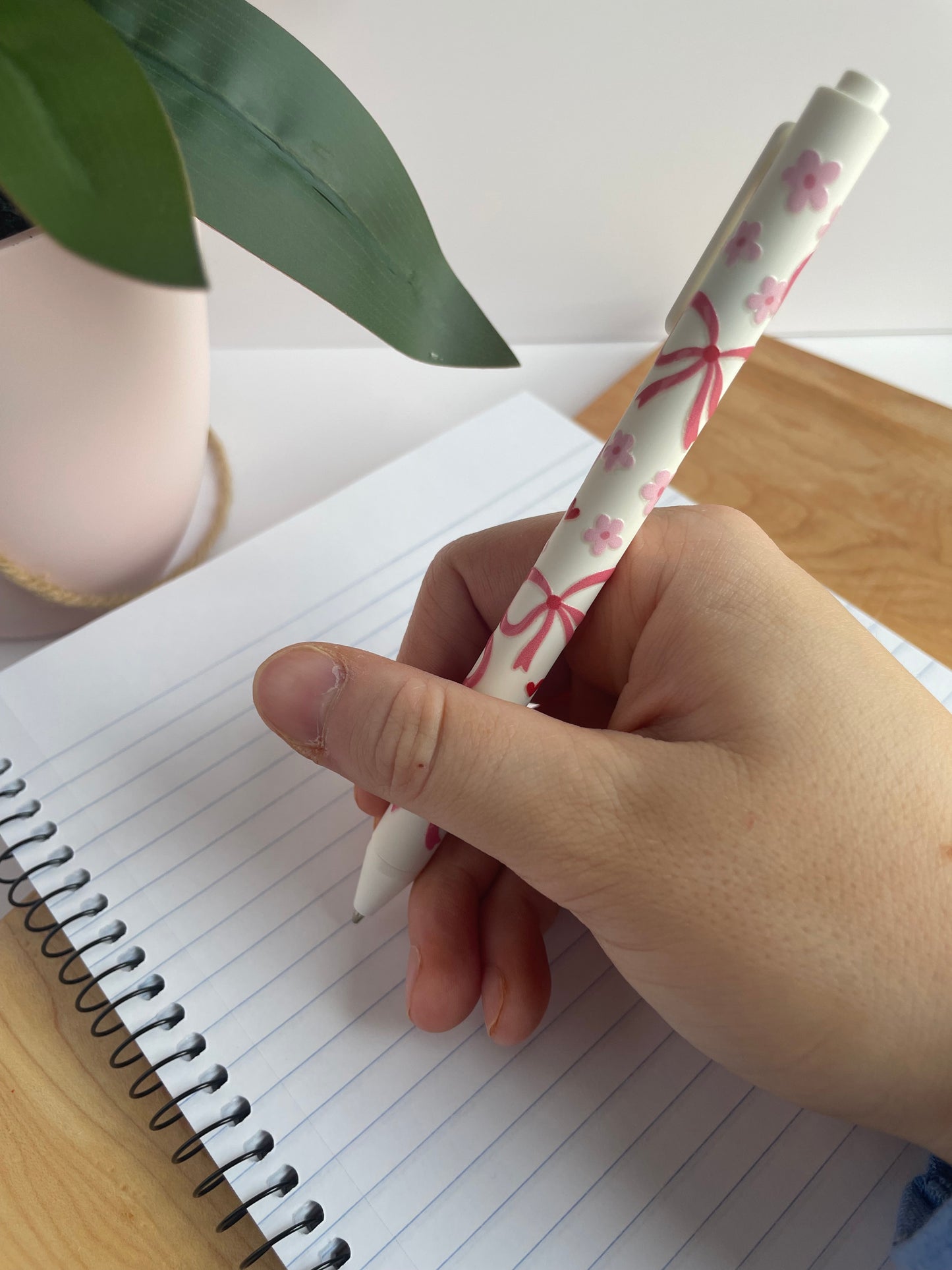 Beautiful Bows Black Ballpoint Pen