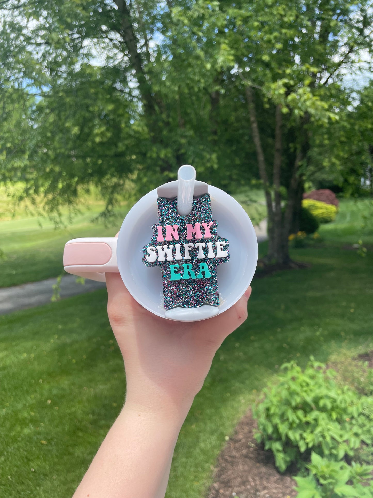 In My Swiftie Era Sparkly 30 and 40 ounce Stanley Topper for Waterbottles