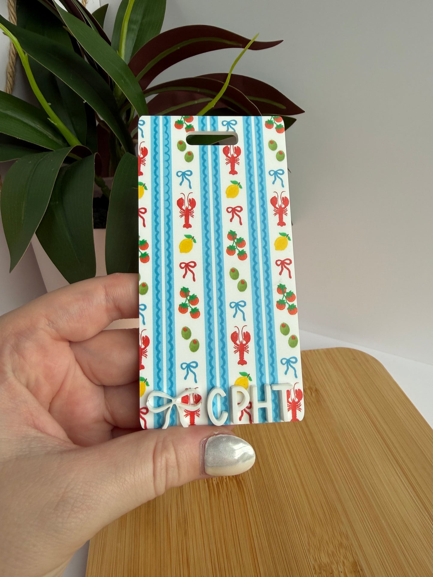 La Dolce Vita Acrylic Badge Backer
