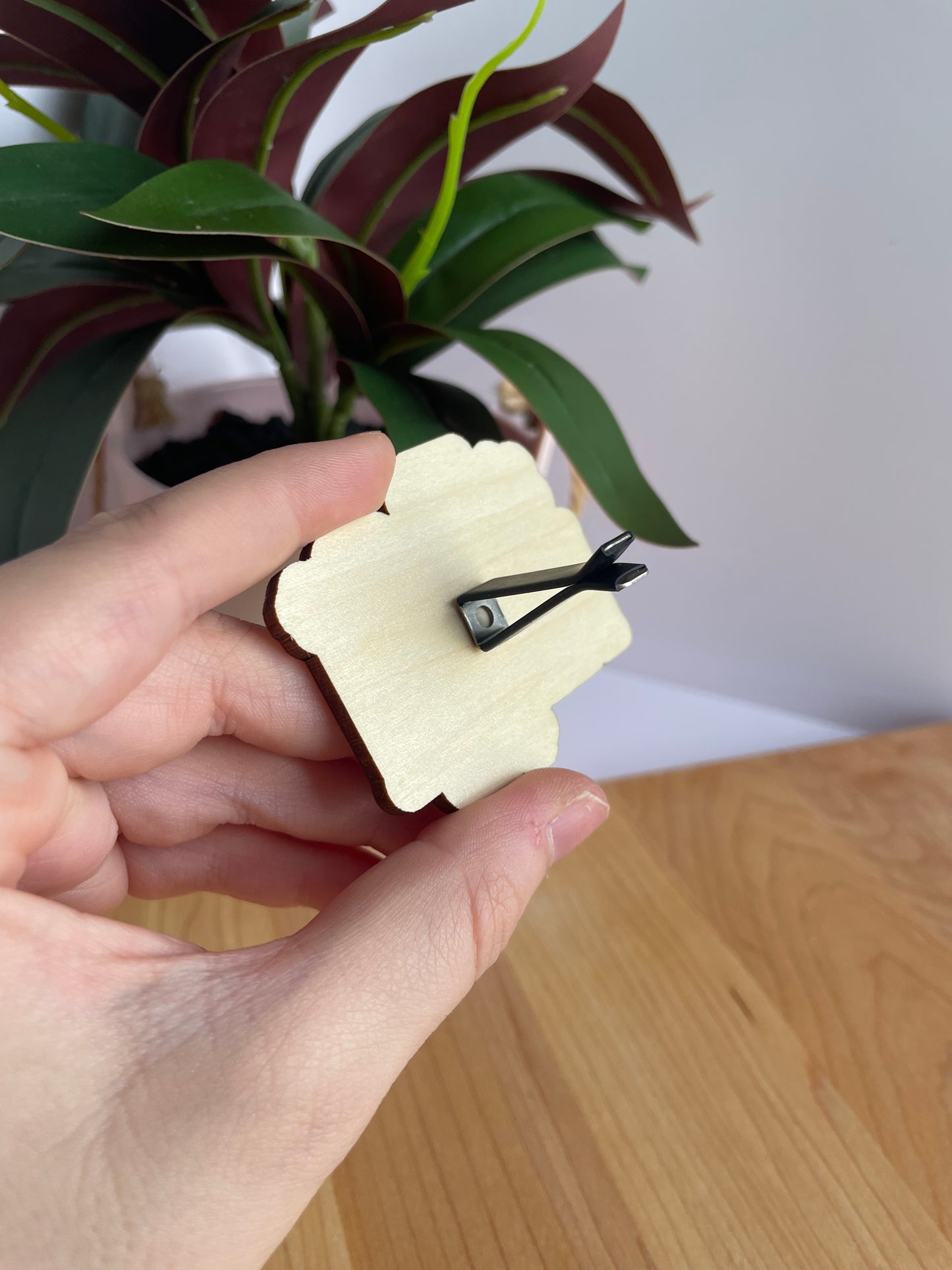 Be Kind Wooden Car Vent Clip