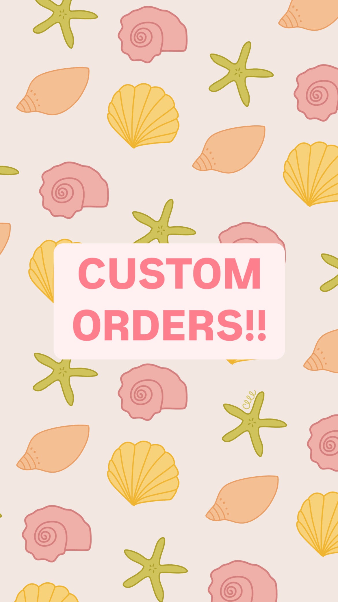 Custom Orders