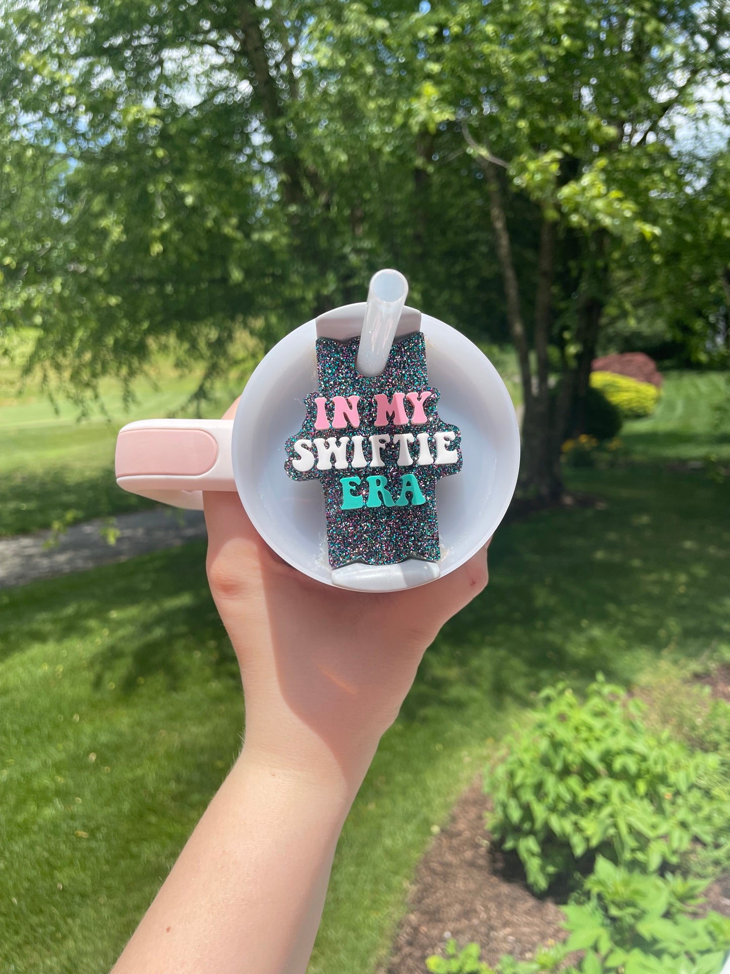 In My Swiftie Era Sparkly 30 and 40 ounce Stanley Topper for Waterbottles