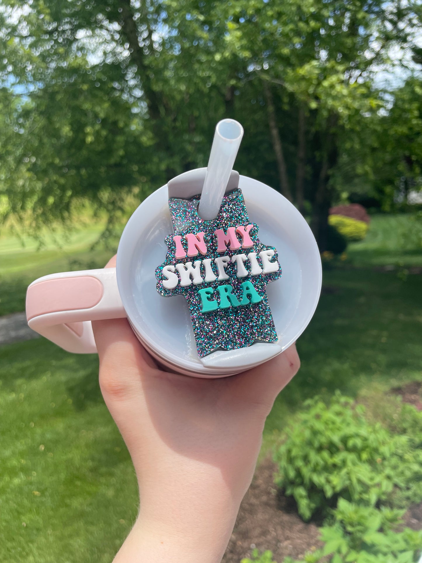 In My Swiftie Era Sparkly 30 and 40 ounce Stanley Topper for Waterbottles