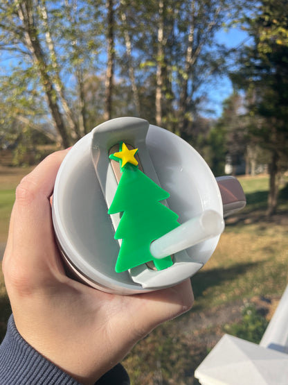 Cute Christmas Tree 30 and 40 ounce Stanley Topper for Waterbottles