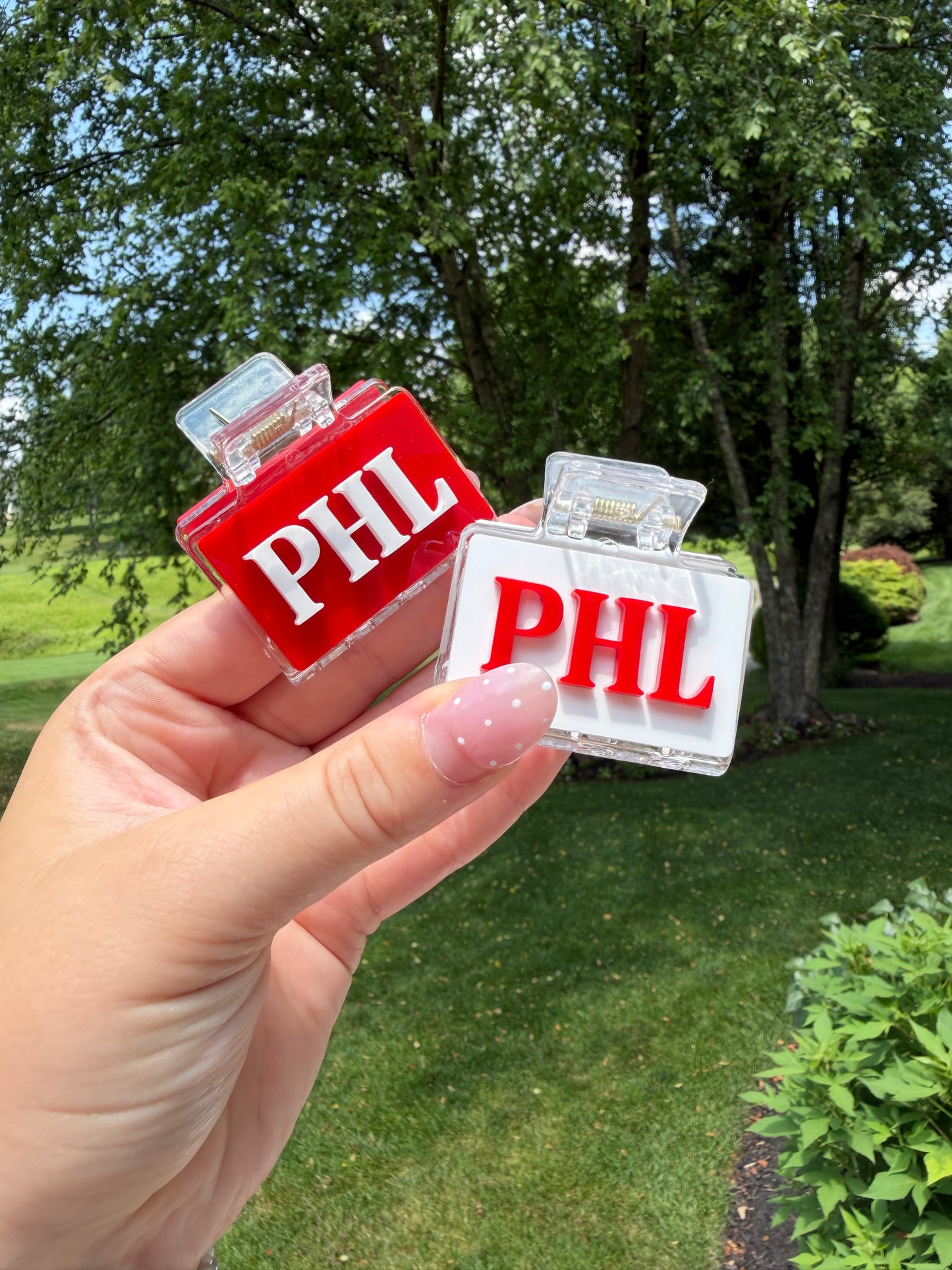 PHL Acrylic Mini Claw Clip
