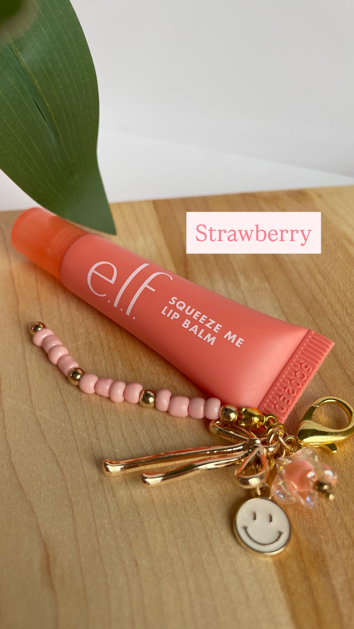 Lip Gloss Charm Keychains