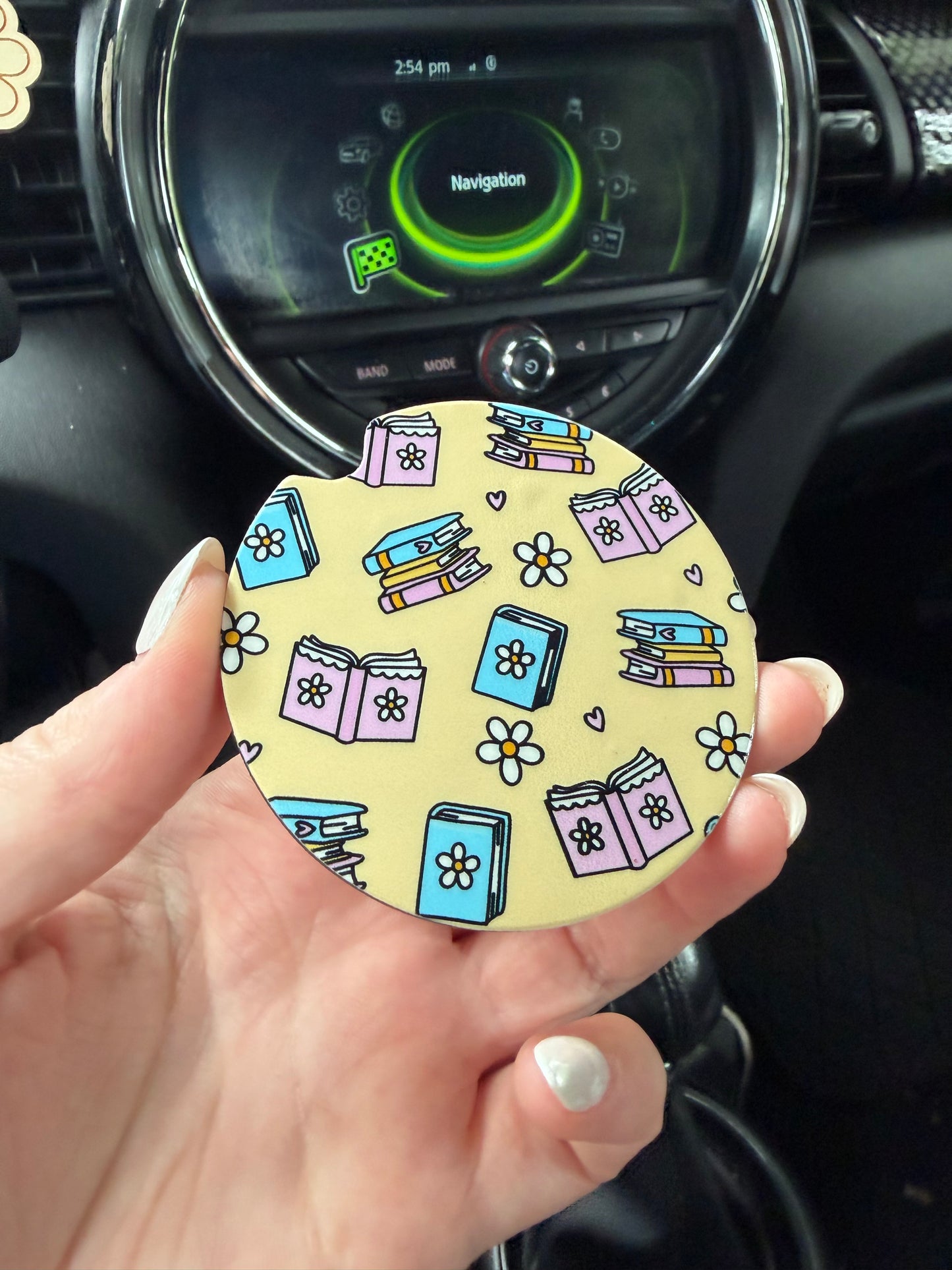 Bookish Girlie Car Coasters