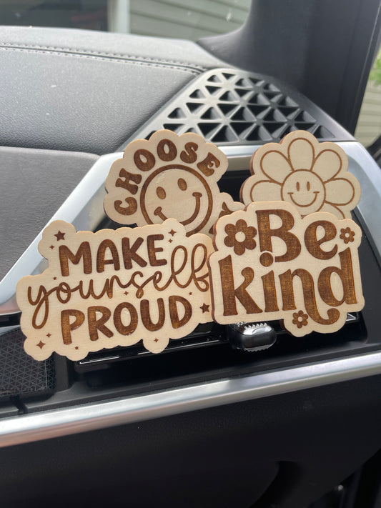 Cute Car Vent Clips 5 Pack Bundle