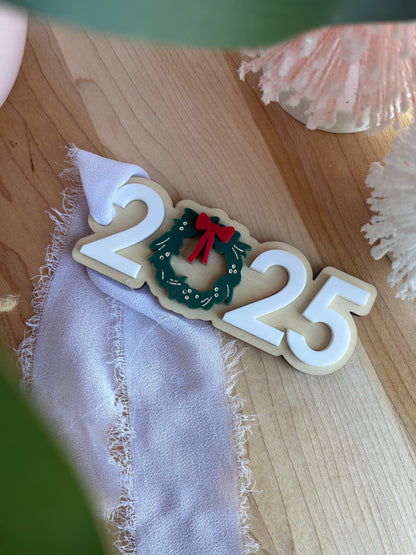 2025 Acrylic Holiday Ornament