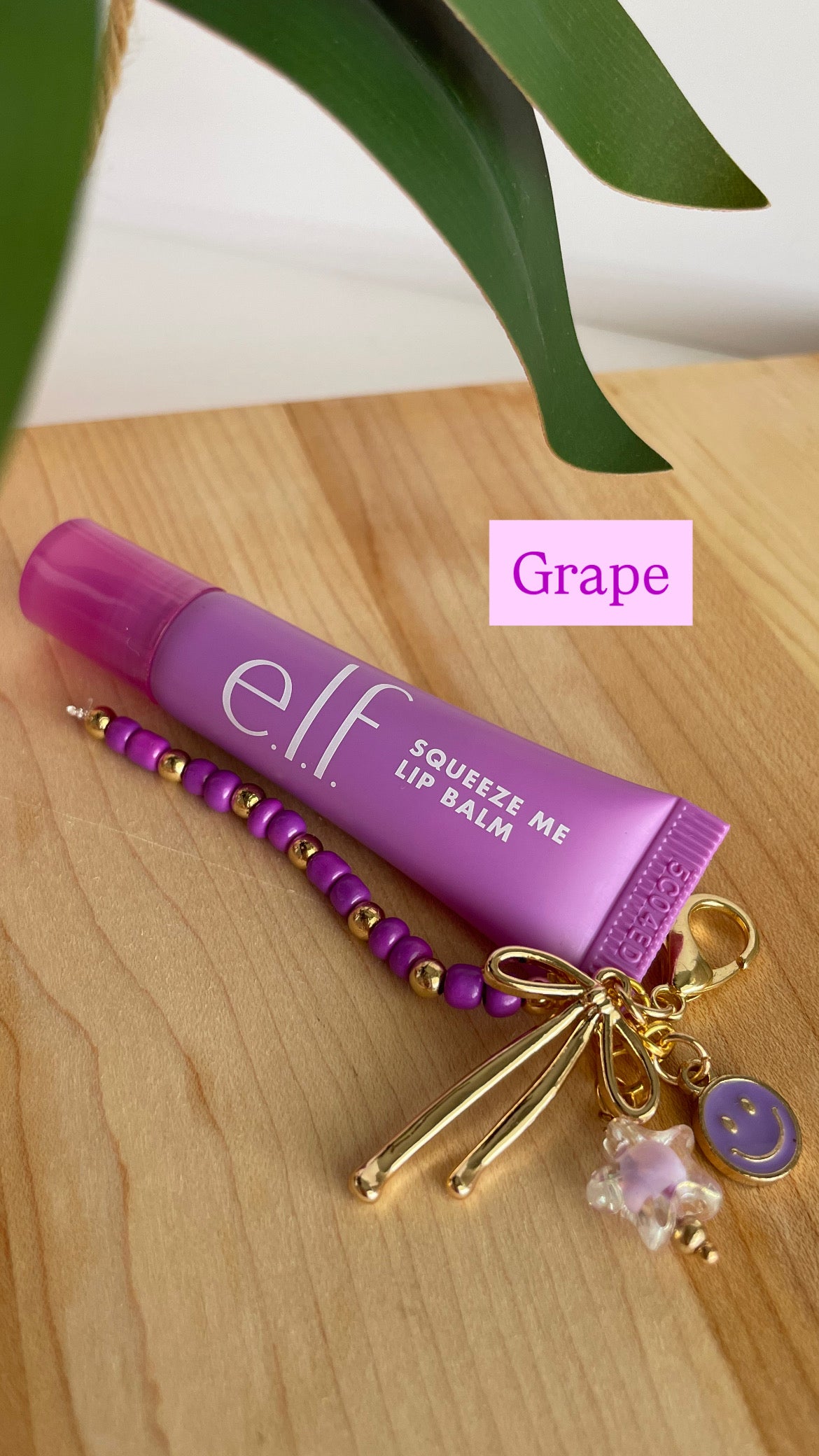 Lip Gloss Charm Keychains