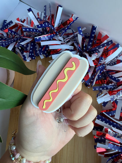 Patriotic USA Acrylic Badge Reel Bundle