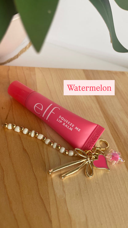 Lip Gloss Charm Keychains