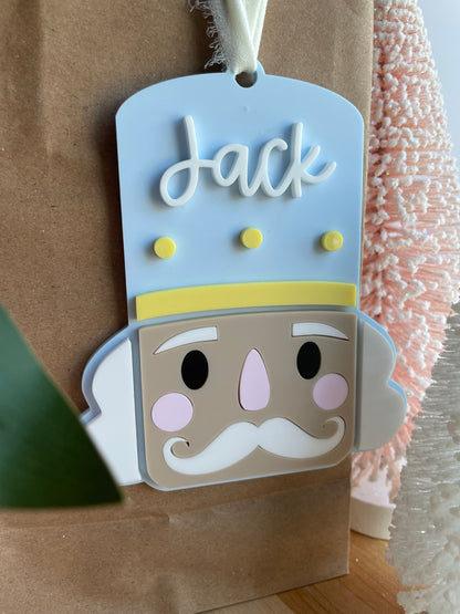 Holiday Nutcracker Gift Tag