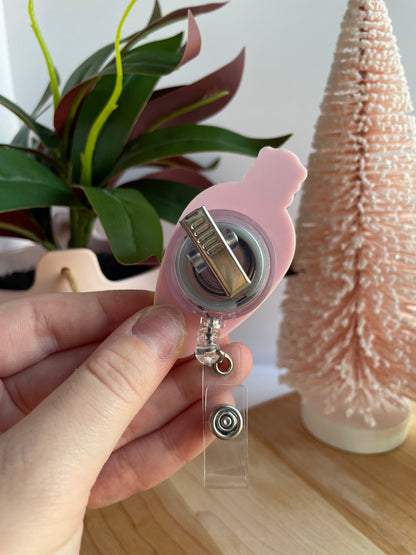 Christmas Lightbulb Badge Reel