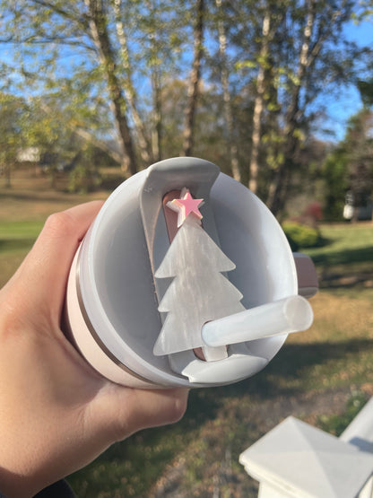 Cute Christmas Tree 30 and 40 ounce Stanley Topper for Waterbottles