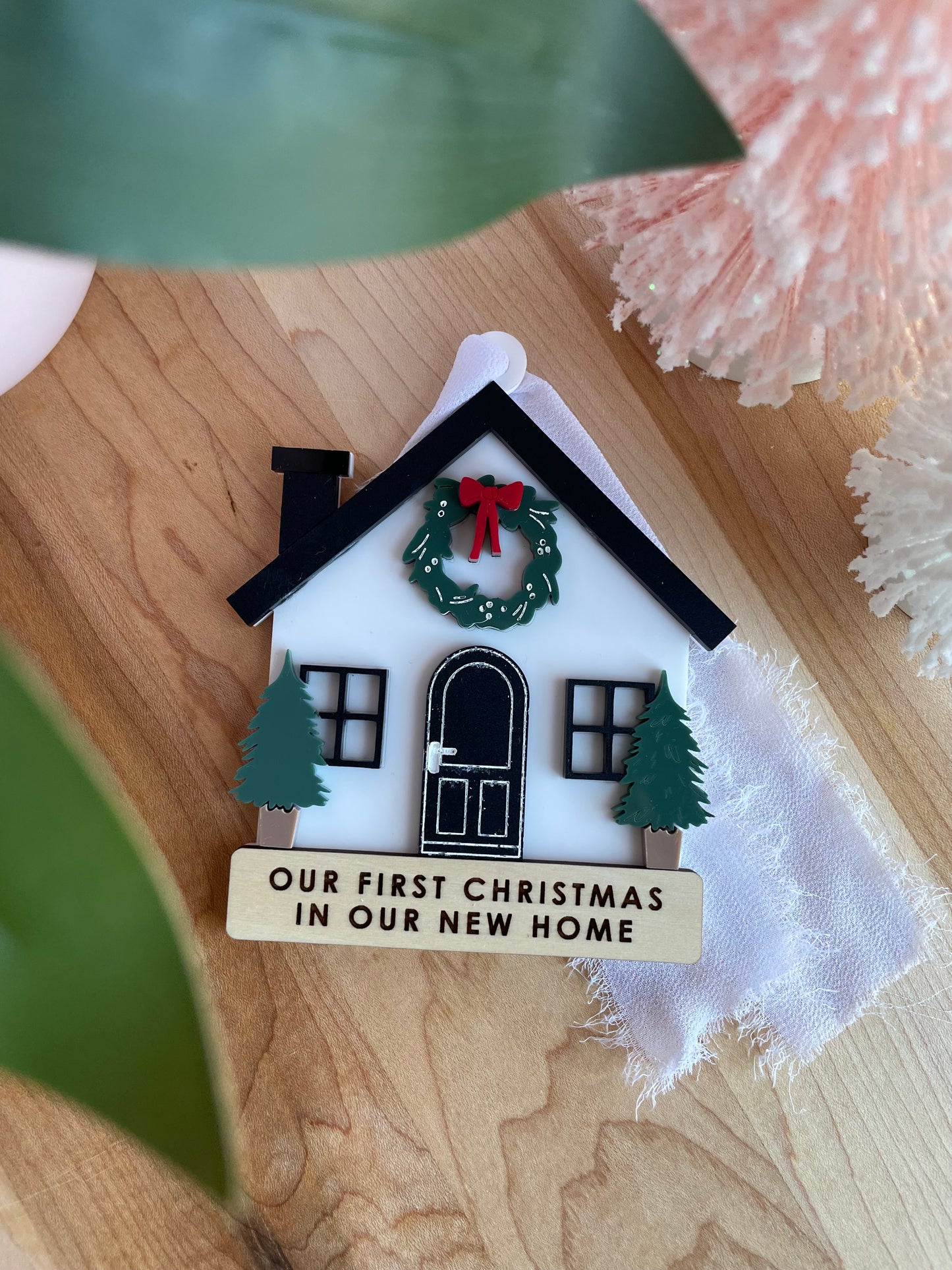 Our First Home Christmas Ornament
