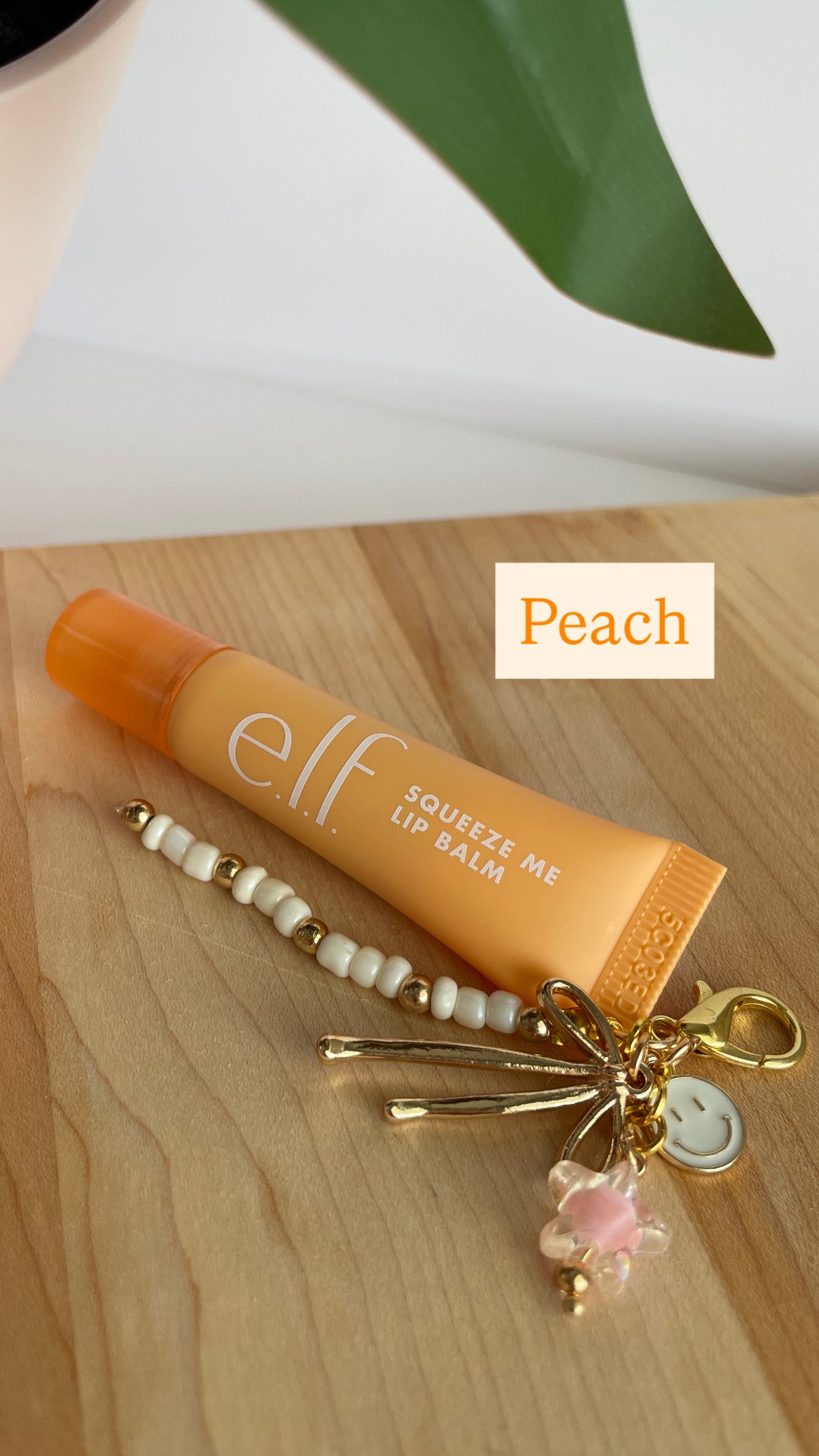 Lip Gloss Charm Keychains