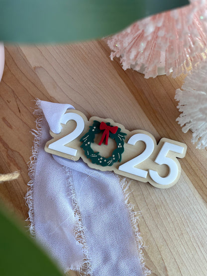 2025 Acrylic Holiday Ornament