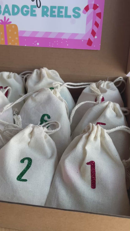 12 Days of Badge Reels Holiday Advent Calendar