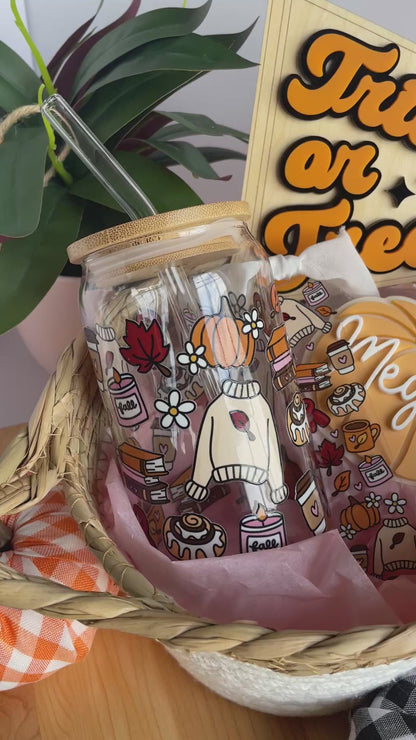 Cozy Fall Night Boo Basket Bundle