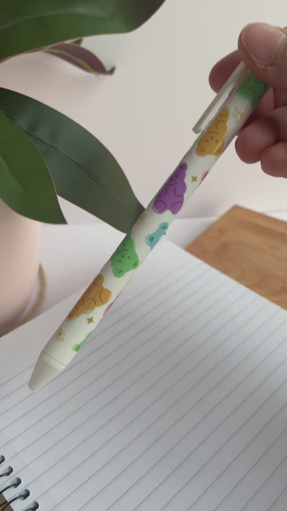 Gummy Bears Black Ballpoint Pen